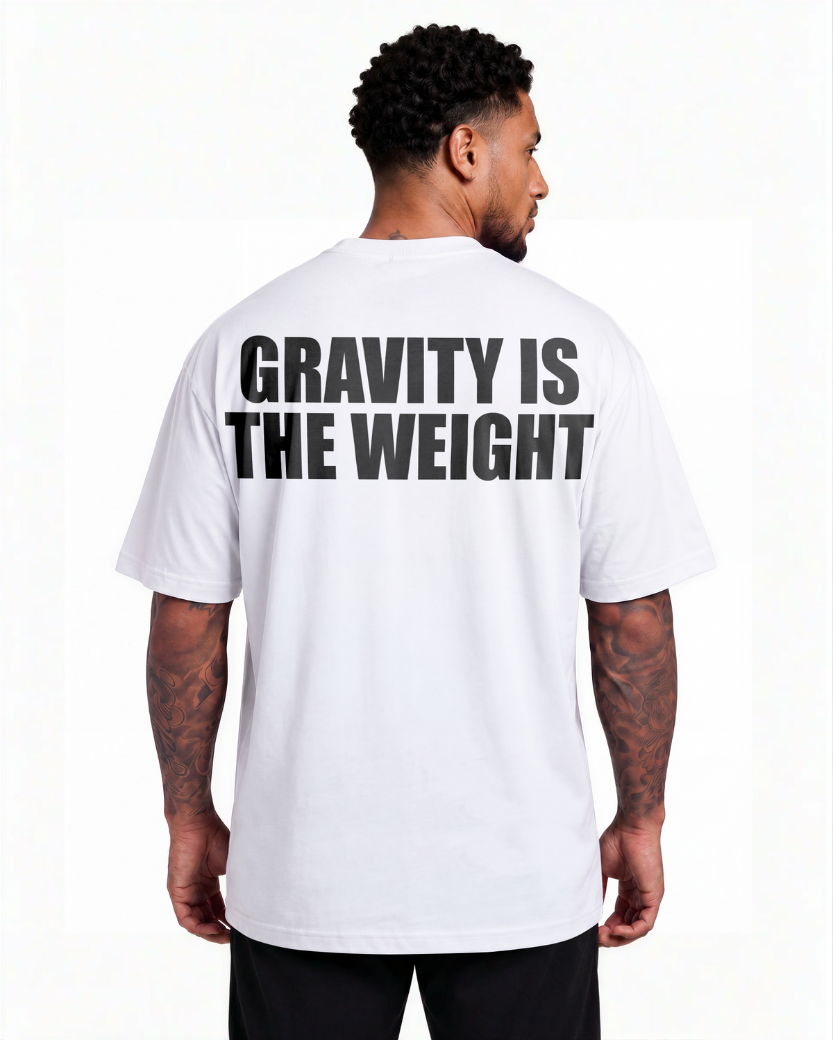 Oversized T Shirt - GRAVITY IS THE WEIGHT