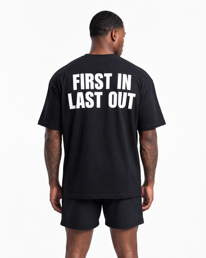 Oversized T Shirt - FIRST IN LAST OUT