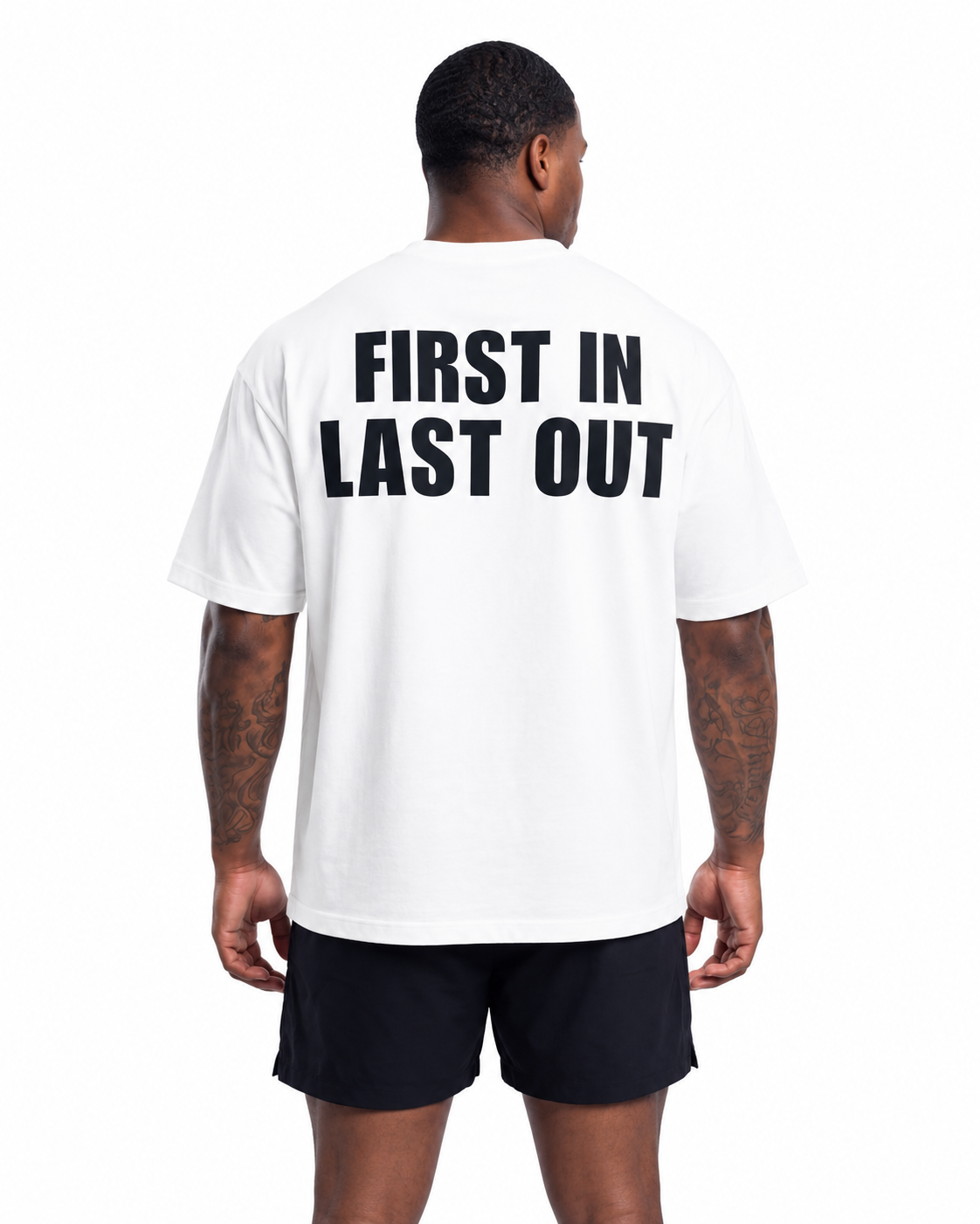 Oversized T Shirt - FIRST IN LAST OUT