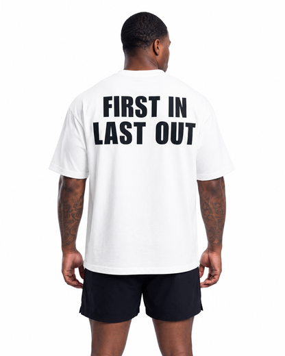Oversized T Shirt - FIRST IN LAST OUT