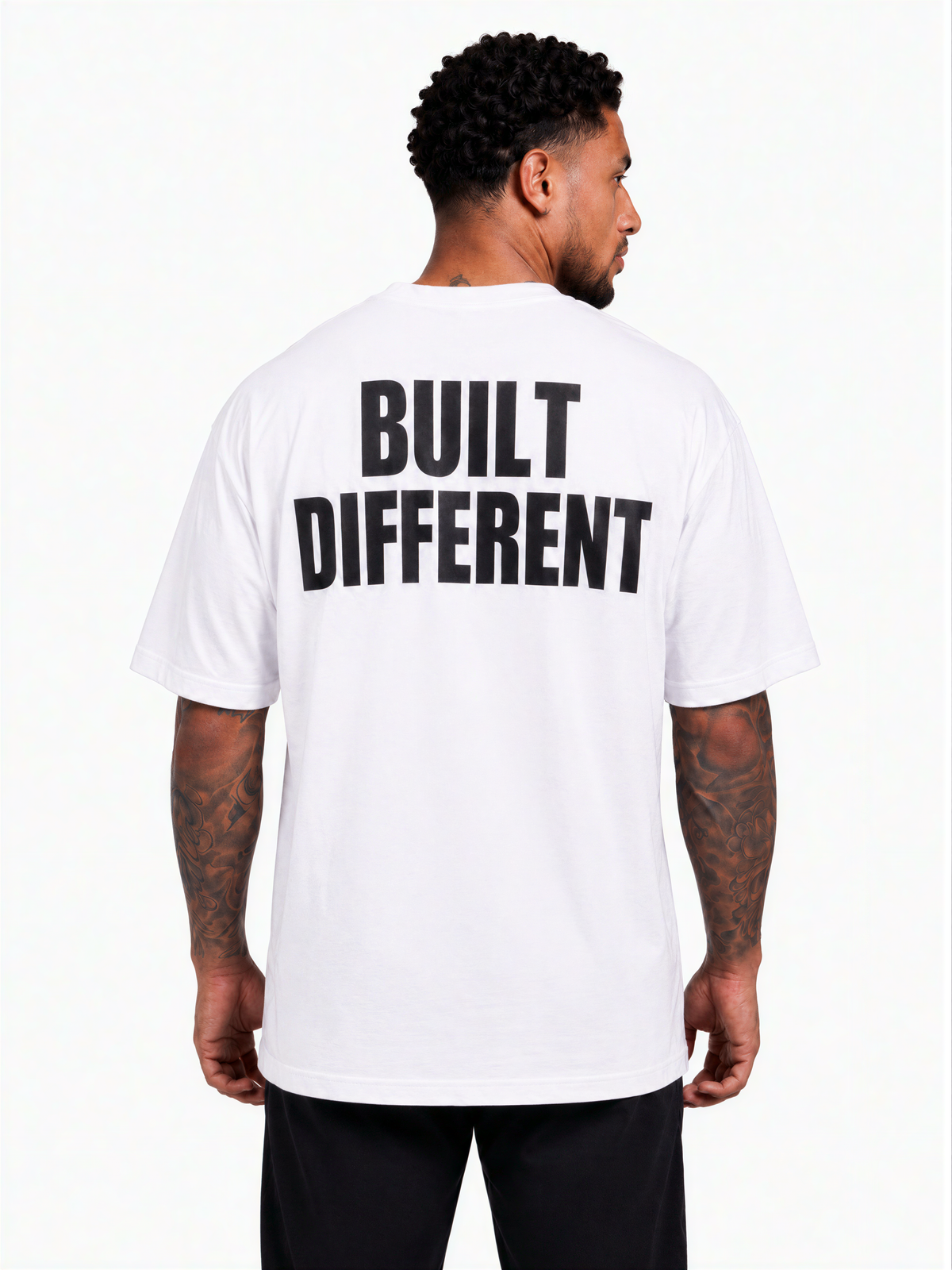 Oversized T Shirt - BUILT DIFFERENT
