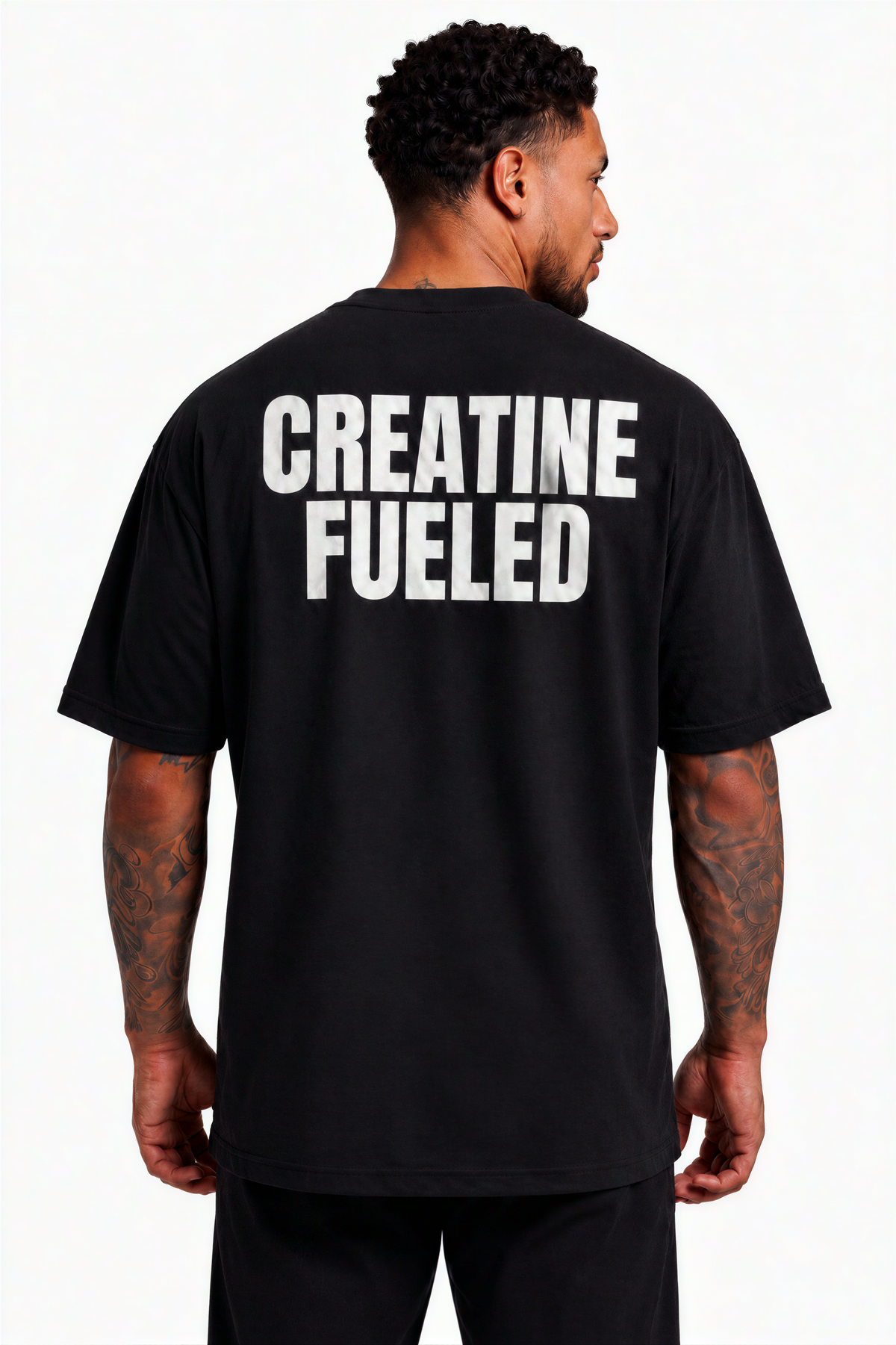Oversized T Shirt - CREATINE FUELED