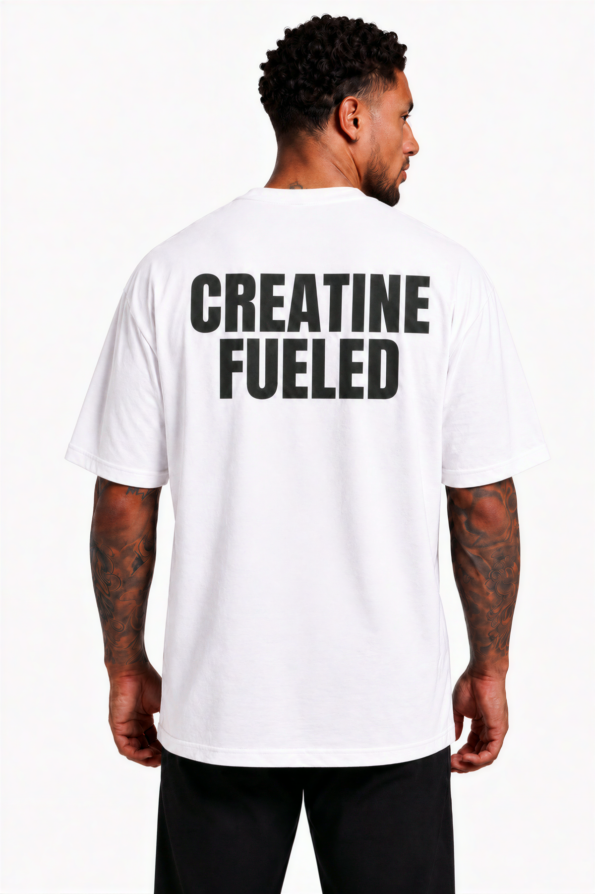 Oversized T Shirt - CREATINE FUELED