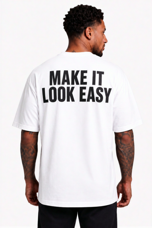 Oversized T Shirt - MAKE IT LOOK EASY