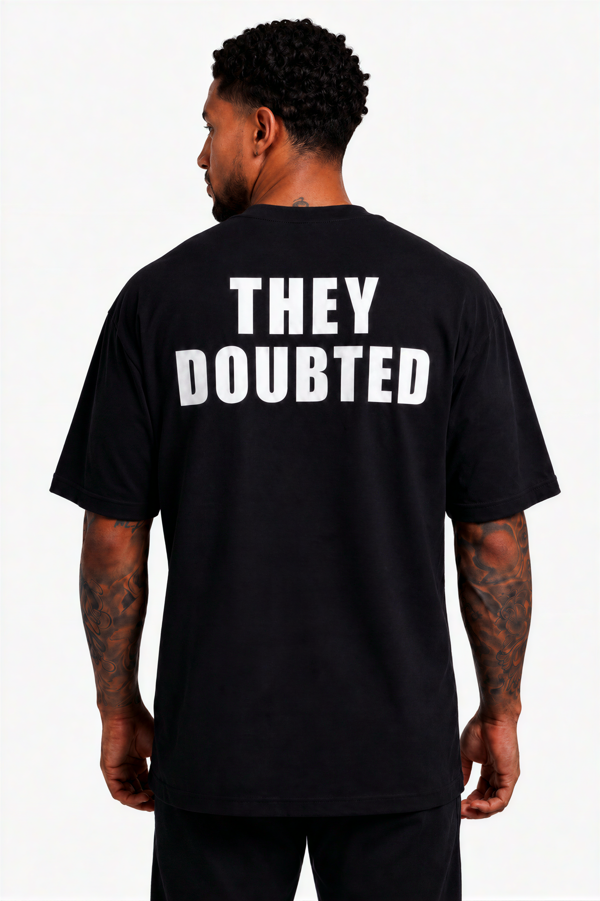 Oversized T Shirt - THEY DOUBTED