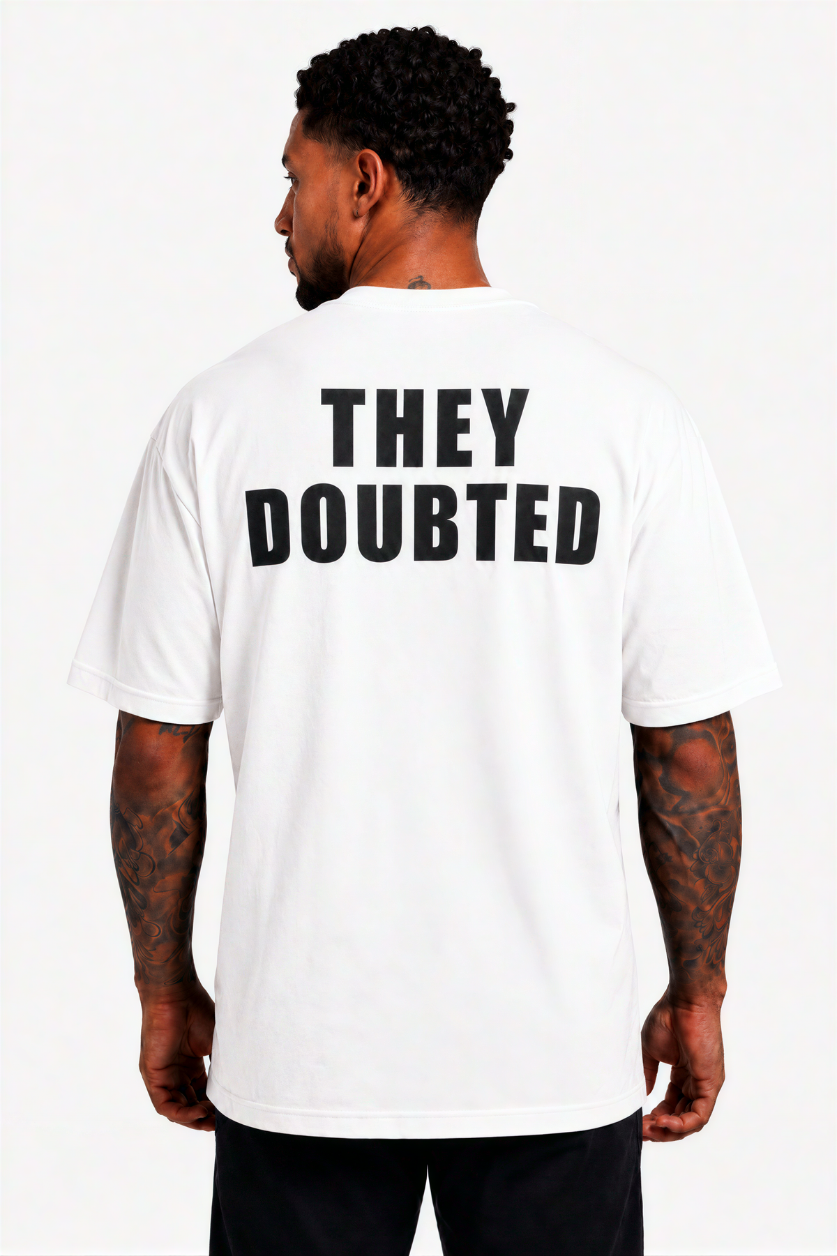 Oversized T Shirt - THEY DOUBTED